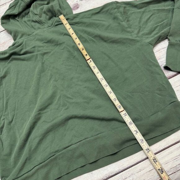 Sweaty Betty After Class Salix Green Relaxed Fit Hoodie Size M Top Sweatshirt - Picture 6 of 9